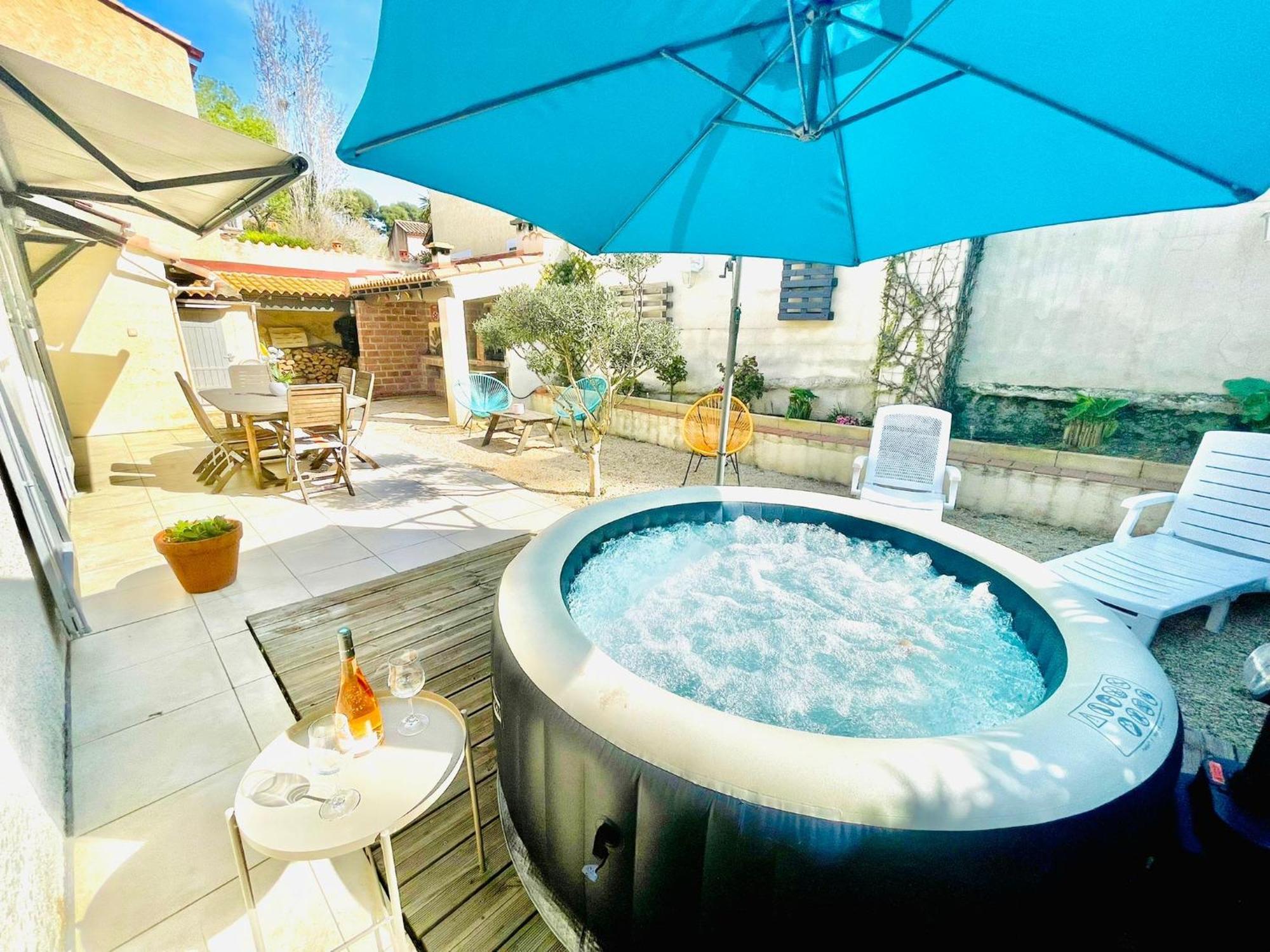 Villa Confort Jacuzzi Barbecue Clim Parking Marseille Kültér fotó